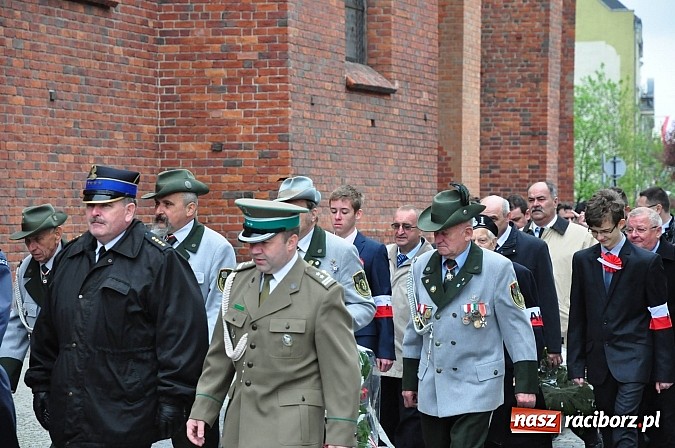 Zdjęcie w galerii na portalu naszraciborz.pl: Raciborskie obchody Święta 3 Maja wiadomości z regionu