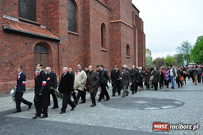 Zdjęcie w galerii na portalu naszraciborz.pl: Raciborskie obchody Święta 3 Maja wiadomości z regionu