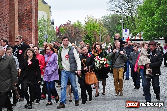 Zdjęcie w galerii na portalu naszraciborz.pl: Raciborskie obchody Święta 3 Maja wiadomości z regionu