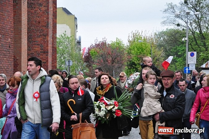 Zdjęcie w galerii na portalu naszraciborz.pl: Raciborskie obchody Święta 3 Maja wiadomości z regionu