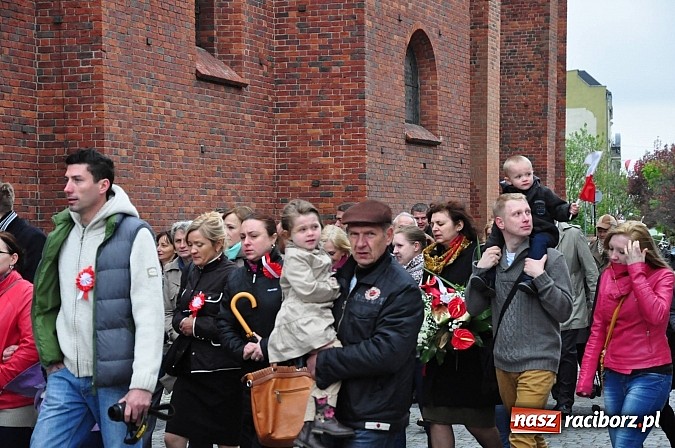 Zdjęcie w galerii na portalu naszraciborz.pl: Raciborskie obchody Święta 3 Maja wiadomości z regionu