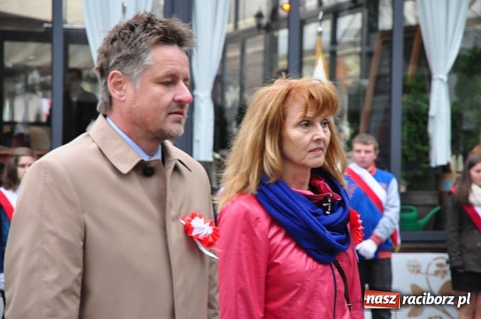 Zdjęcie w galerii na portalu naszraciborz.pl: Raciborskie obchody Święta 3 Maja wiadomości z regionu