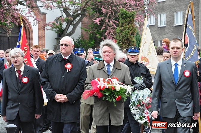 Zdjęcie w galerii na portalu naszraciborz.pl: Raciborskie obchody Święta 3 Maja wiadomości z regionu
