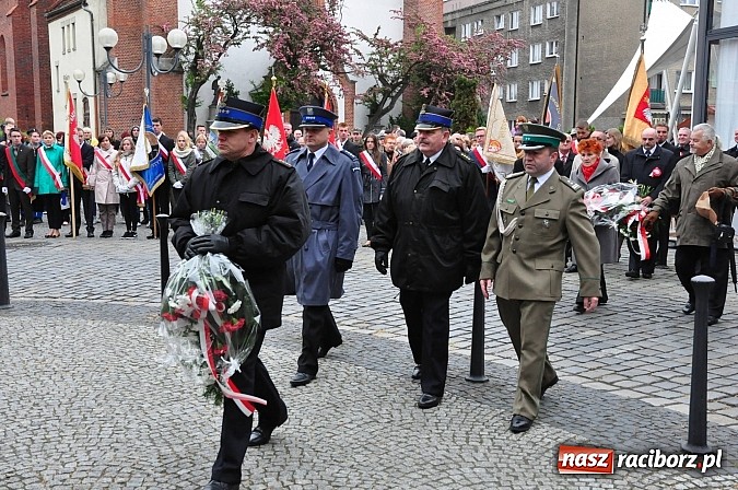 Zdjęcie w galerii na portalu naszraciborz.pl: Raciborskie obchody Święta 3 Maja wiadomości z regionu