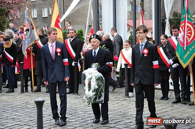Zdjęcie w galerii na portalu naszraciborz.pl: Raciborskie obchody Święta 3 Maja wiadomości z regionu