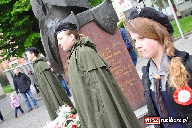 Zdjęcie w galerii na portalu naszraciborz.pl: Raciborskie obchody Święta 3 Maja wiadomości z regionu