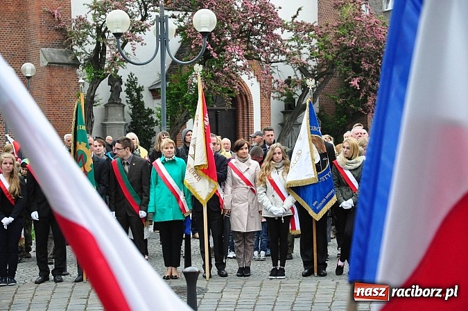 Zdjęcie w galerii na portalu naszraciborz.pl: Raciborskie obchody Święta 3 Maja wiadomości z regionu