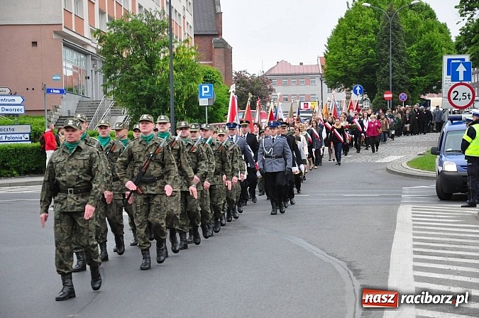 Zdjęcie w galerii na portalu naszraciborz.pl: Raciborskie obchody Święta 3 Maja wiadomości z regionu