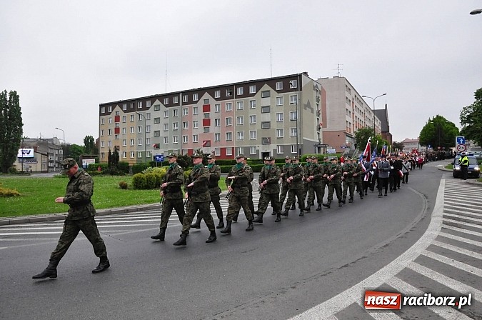 Zdjęcie w galerii na portalu naszraciborz.pl: Raciborskie obchody Święta 3 Maja wiadomości z regionu