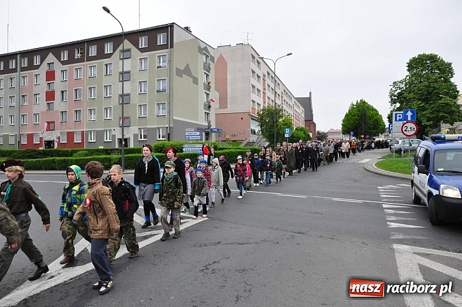 Zdjęcie w galerii na portalu naszraciborz.pl: Raciborskie obchody Święta 3 Maja wiadomości z regionu