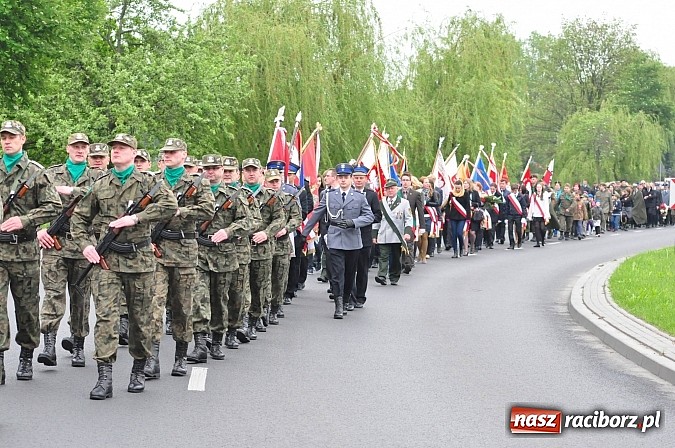Zdjęcie w galerii na portalu naszraciborz.pl: Raciborskie obchody Święta 3 Maja wiadomości z regionu