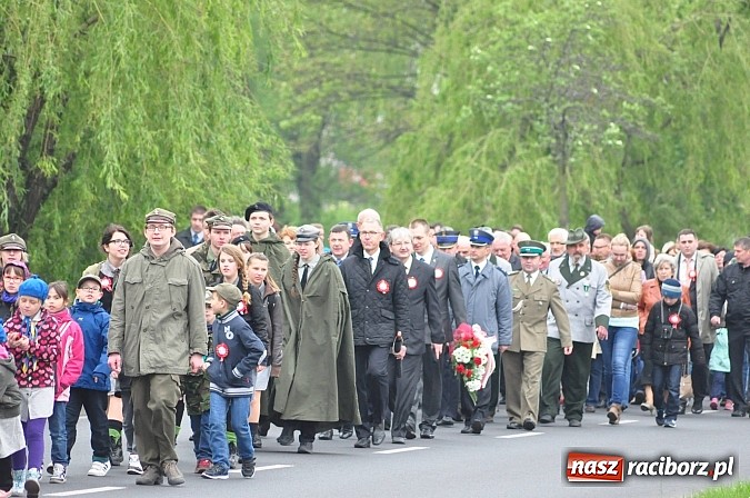 Zdjęcie w galerii na portalu naszraciborz.pl: Raciborskie obchody Święta 3 Maja wiadomości z regionu