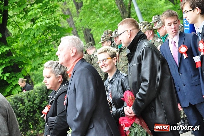 Zdjęcie w galerii na portalu naszraciborz.pl: Raciborskie obchody Święta 3 Maja wiadomości z regionu