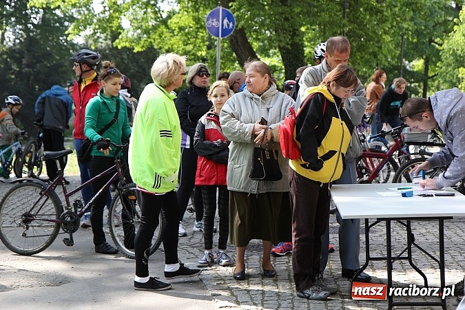 Zdjęcie w galerii na portalu naszraciborz.pl: Rowerowa majówka w Raciborzu wiadomości z regionu