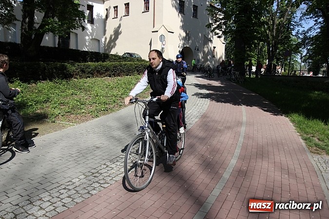 Zdjęcie w galerii na portalu naszraciborz.pl: Rowerowa majówka w Raciborzu wiadomości z regionu