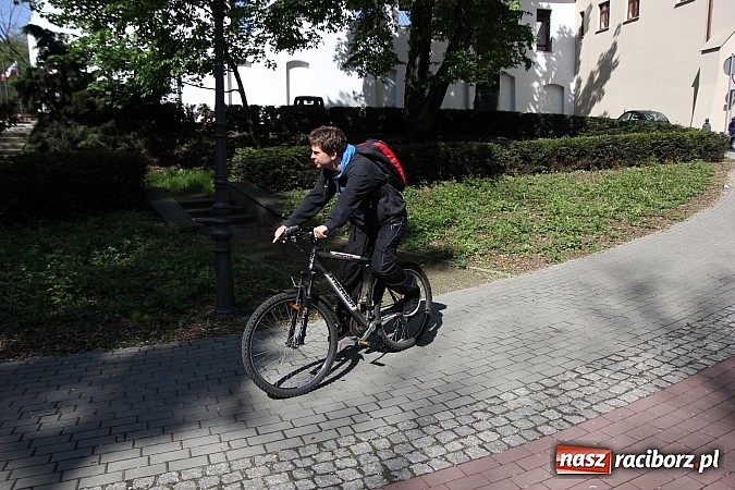 Zdjęcie w galerii na portalu naszraciborz.pl: Rowerowa majówka w Raciborzu wiadomości z regionu
