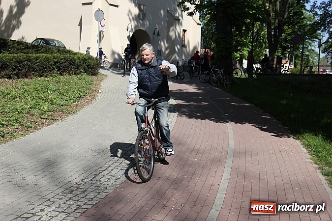 Zdjęcie w galerii na portalu naszraciborz.pl: Rowerowa majówka w Raciborzu wiadomości z regionu