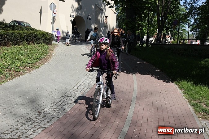 Zdjęcie w galerii na portalu naszraciborz.pl: Rowerowa majówka w Raciborzu wiadomości z regionu