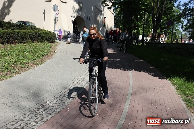 Zdjęcie w galerii na portalu naszraciborz.pl: Rowerowa majówka w Raciborzu wiadomości z regionu