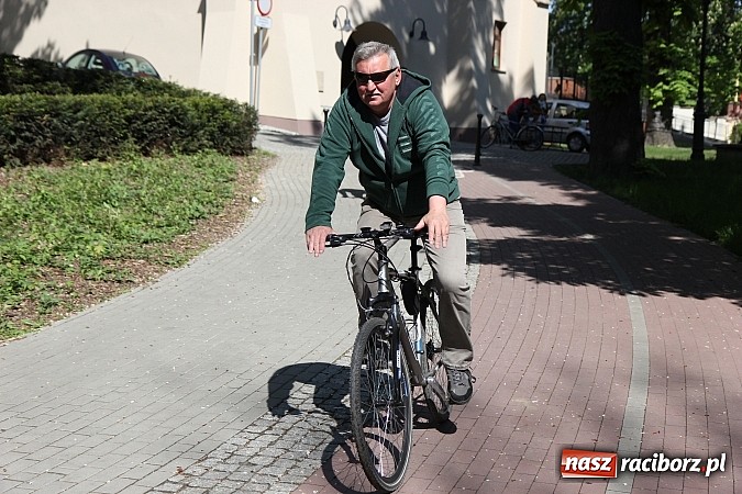 Zdjęcie w galerii na portalu naszraciborz.pl: Rowerowa majówka w Raciborzu wiadomości z regionu