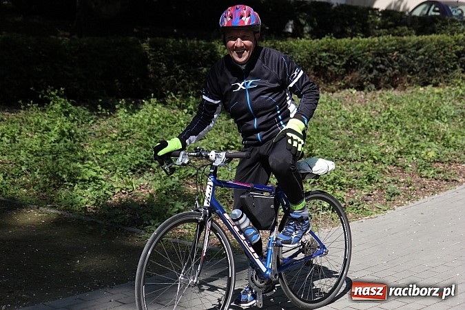 Zdjęcie w galerii na portalu naszraciborz.pl: Rowerowa majówka w Raciborzu wiadomości z regionu