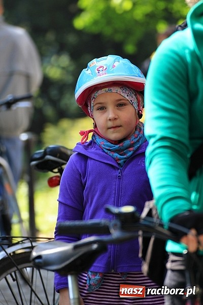Zdjęcie w galerii na portalu naszraciborz.pl: Rowerowa majówka w Raciborzu wiadomości z regionu