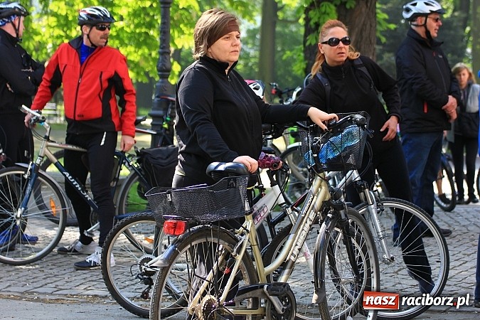 Zdjęcie w galerii na portalu naszraciborz.pl: Rowerowa majówka w Raciborzu wiadomości z regionu