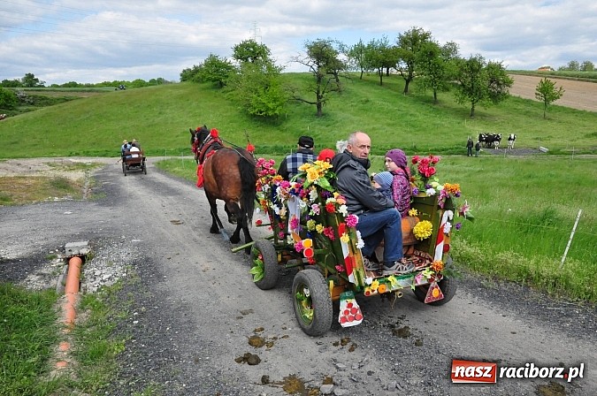 Zdjęcie w galerii na portalu naszraciborz.pl: W Pogrzebieniu 136. raz szli w procesji na św. Floriana. Prosili o ochronę przed gradem wiadomości z regionu