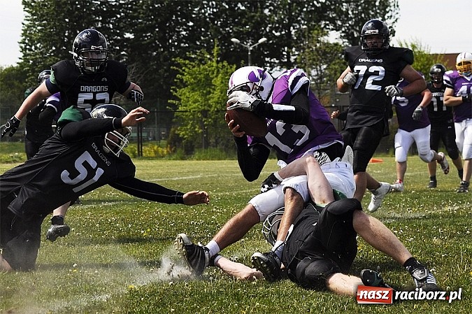 Zdjęcie w galerii na portalu naszraciborz.pl: Rybnik Thunders z raciborzanami w składzie zainaugurowali nowy sezon wiadomości z regionu