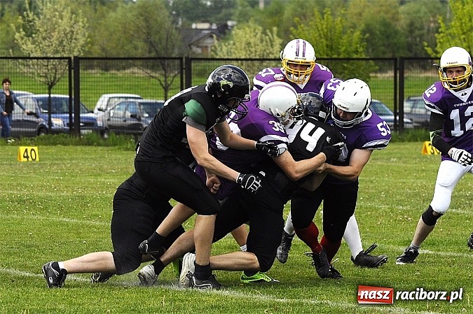 Zdjęcie w galerii na portalu naszraciborz.pl: Rybnik Thunders z raciborzanami w składzie zainaugurowali nowy sezon wiadomości z regionu