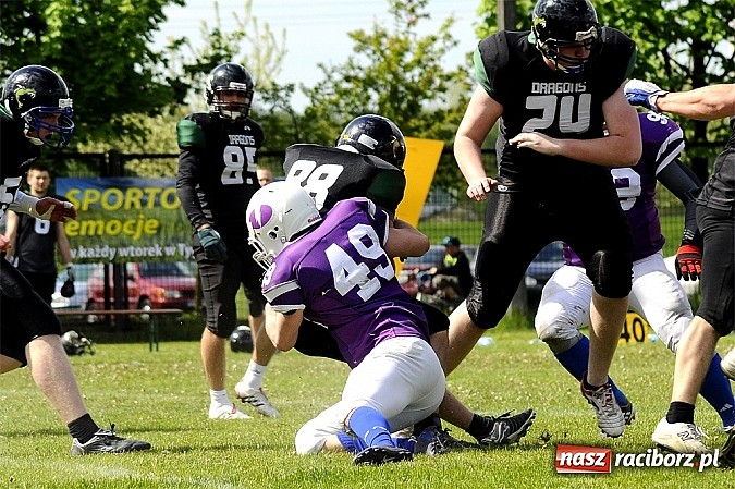 Zdjęcie w galerii na portalu naszraciborz.pl: Rybnik Thunders z raciborzanami w składzie zainaugurowali nowy sezon wiadomości z regionu