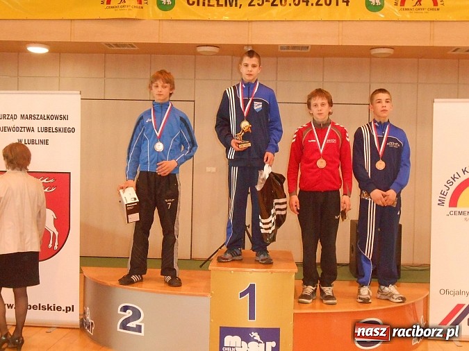 Zdjęcie w galerii na portalu naszraciborz.pl: Młodzi zapaśnicy z Raciborza na pudle w Chełmie  wiadomości z regionu