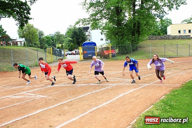 Zdjęcie w galerii na portalu naszraciborz.pl: XIV Regionalny Mityng Lekkoatletyczny.&nbsp;16 drużyn z całego Śląska w Raciborzu! wiadomości z regionu