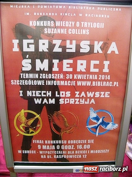 Zdjęcie w galerii na portalu naszraciborz.pl: Być jak Katniss Everdeen - konkurs literacki  wiadomości z regionu