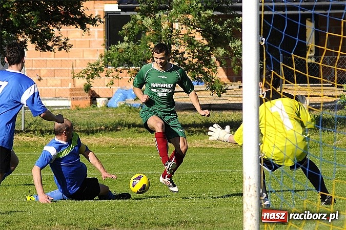 Zdjęcie w galerii na portalu naszraciborz.pl: Dzięwięć bramek i pogrom w Krzyżanowicach wiadomości z regionu