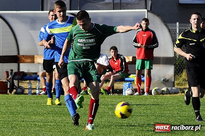 Zdjęcie w galerii na portalu naszraciborz.pl: Dzięwięć bramek i pogrom w Krzyżanowicach wiadomości z regionu