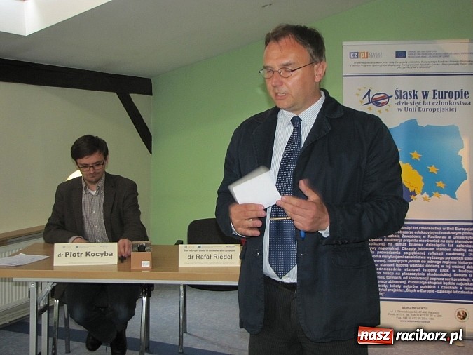 Zdjęcie w galerii na portalu naszraciborz.pl: Dr Piotr Kocyba z wykładem w hotelu Polonia wiadomości z regionu