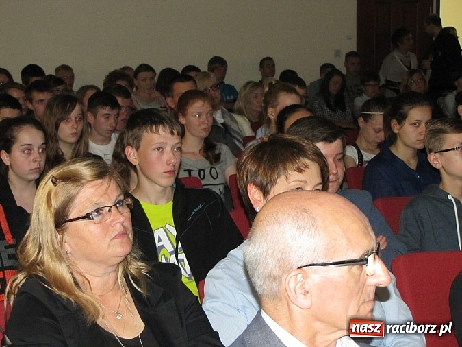 Zdjęcie w galerii na portalu naszraciborz.pl: Studia czy kształcenie zawodowe? Spotkanie z gimnazjalistami na Zamku wiadomości z regionu