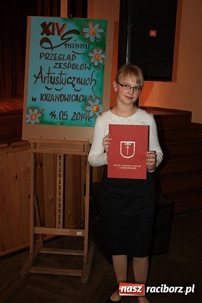 Zdjęcie w galerii na portalu naszraciborz.pl: 14. Gminny Przegląd Zespoł&oacute;w Artystycznych w Krzanowicach wiadomości z regionu