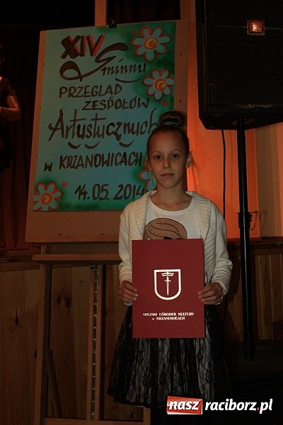 Zdjęcie w galerii na portalu naszraciborz.pl: 14. Gminny Przegląd Zespoł&oacute;w Artystycznych w Krzanowicach wiadomości z regionu