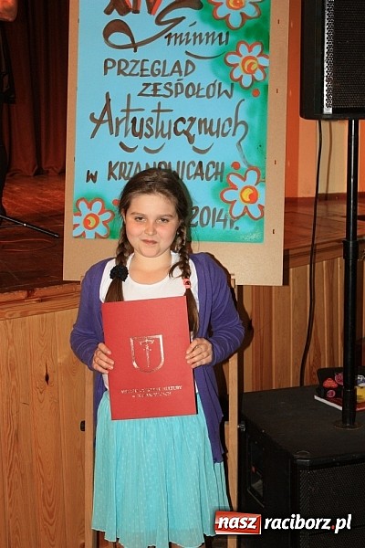 Zdjęcie w galerii na portalu naszraciborz.pl: 14. Gminny Przegląd Zespoł&oacute;w Artystycznych w Krzanowicach wiadomości z regionu