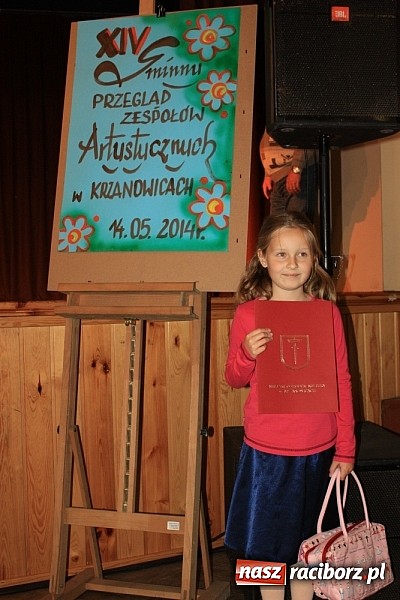 Zdjęcie w galerii na portalu naszraciborz.pl: 14. Gminny Przegląd Zespoł&oacute;w Artystycznych w Krzanowicach wiadomości z regionu