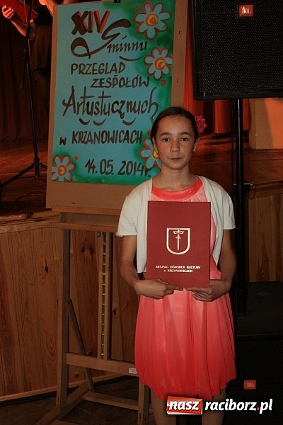 Zdjęcie w galerii na portalu naszraciborz.pl: 14. Gminny Przegląd Zespoł&oacute;w Artystycznych w Krzanowicach wiadomości z regionu