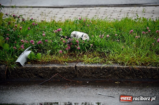 Zdjęcie w galerii na portalu naszraciborz.pl: Na Łąkowej kierowcy spoza Raciborza nie patrzą na znaki. Czech uderzył dziś w peugeota wiadomości z regionu