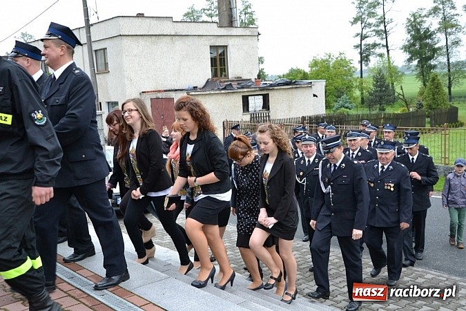 Zdjęcie w galerii na portalu naszraciborz.pl: Deszcz popsuł strażakom z Rudyszwałdu inaugurację 90. urodzin wiadomości z regionu