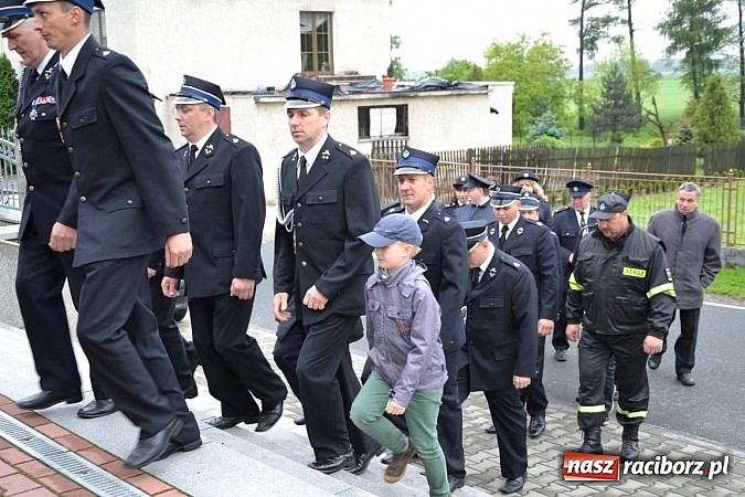 Zdjęcie w galerii na portalu naszraciborz.pl: Deszcz popsuł strażakom z Rudyszwałdu inaugurację 90. urodzin wiadomości z regionu