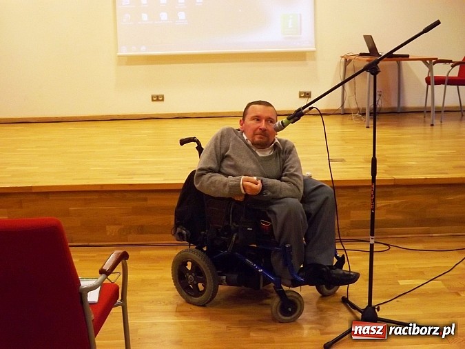 Zdjęcie w galerii na portalu naszraciborz.pl: O problemach niepełnosprawnych na zamku wiadomości z regionu