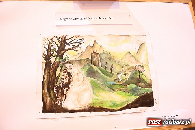 Zdjęcie w galerii na portalu naszraciborz.pl: W Zespole Szk&oacute;ł w Krzanowicach nagrodzono młodych artyst&oacute;w wiadomości z regionu