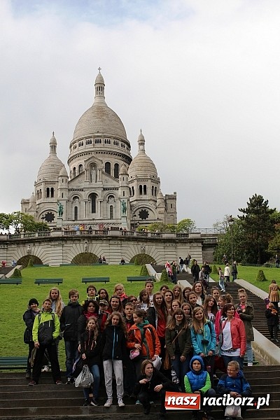 Zdjęcie w galerii na portalu naszraciborz.pl: Raciborscy gimnazjaliści w Paryżu  wiadomości z regionu