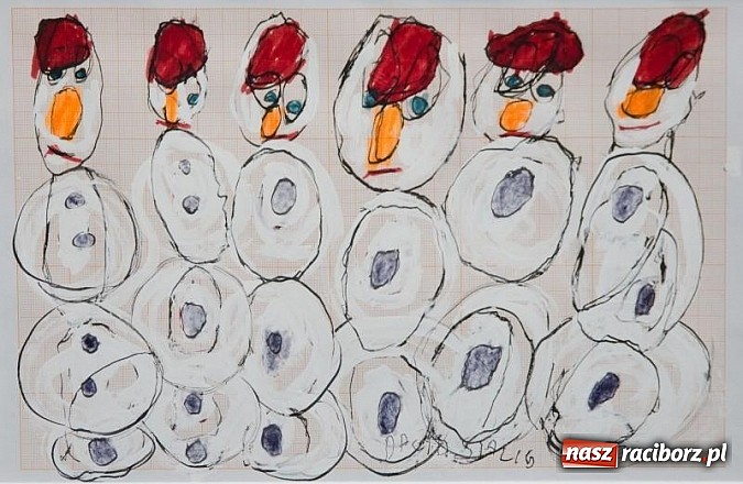 Zdjęcie w galerii na portalu naszraciborz.pl: Twórczość Wojtkiewicza oczami podopiecznych Warsztatów Terapii Zajęciowej wiadomości z regionu